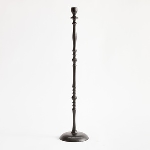 Bougeoir conique en métal le plus vendu couleur noire 22 mm de haut bougeoir pour la décoration de table à la maison et de mariage - Product Image 1
