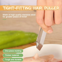Pince à épiler en acier inoxydable pour os de poisson Pince à épiler plate et inclinée Outil pour enlever les os de fruits de mer Outil pour éplucher les os Fournisseur de gadgets de cuisine