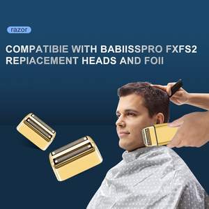 Kit de Repuesto de Láminas Dobles y Triples para Afeitadoras Eléctricas, Idioma de Funcionamiento Alemán, para Uso en Cara y Cuerpo, Lavable - Product Image 3