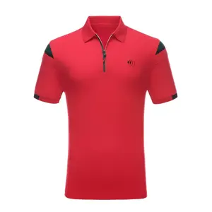 Polo sublimado con cremallera para hombre, camiseta polo personalizada transpirable de alta calidad, camiseta de talla grande con diseño y logotipo personalizados - Product Image 6
