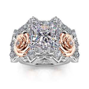 แหวนเงินแท้ทรงเจ้าหญิงกุหลาบ Jeulia True Love - เครื่องประดับชั้นดี - Product Image 1