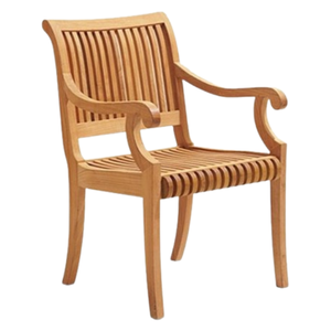 Chaise de bras en bois de teck de conception antique pour des chaises de jardin de loisirs de salle à manger de patio pour la meilleure qualité extérieure d'hôtel et d'arrière-cour - Product Image 2