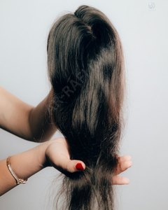 Extensión de cabello Remy virgen de calidad superior 4x5, Base de seda de 100g, Marrón Natural, negro, 100%, máquina de cabello indio sin enredos - Product Image 3