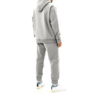 Wholesale Pullover <b>Hoodies</b> <b>Mens</b> Drop Shoulders Drawstring Casual Solid Color <b>Hoody</b> for Male Breathable Blank Custom Logo Design - Product Image 3