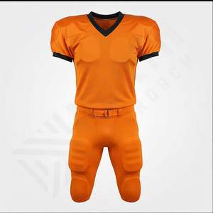 Nuevo Estilo de Uniforme de Fútbol Americano Sublimado, Jersey Completamente de Malla, Ropa Deportiva Profesional para Hombre, Talla Grande, 100% - Product Image 1