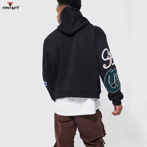 Colección 2026, sudaderas con capucha de invierno para hombre, impresión Digital, teñido liso, 100% algodón, ropa deportiva transpirable hecha en Pakistán - Product Image 4