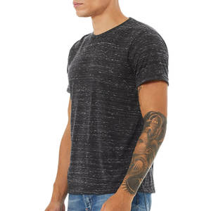 Bella + Canvas Unisex Poly-Camiseta de manga corta de algodón-3650 Camisetas para hombre - Product Image 2