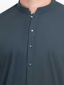 Salwar Kameez Tradicional Pakistaní para Hombre, Vestimenta Musulmana Clásica para Bodas, Eid, Jumma, Oficina, Uso Diario, Corte Regular, Marca Personalizada - Product Image 3