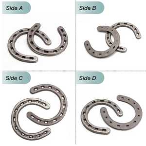 Proveedor al por mayor, herraduras baratas, zapatos de caballo, herramienta de equitación, Kit de herradura para palmas de herradura, aleación de aluminio y hierro - Product Image 4