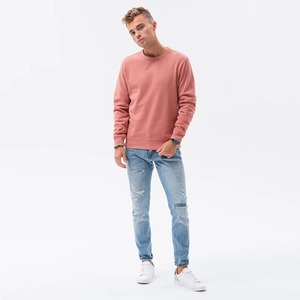 เสื้อฮู้ดผ้าเฟรนช์เทอร์รี่ 100% ผ้าฝ้าย สำหรับฤดูหนาว แบบสวมหัว ยูนิเซ็กส์ สไตล์ลำลอง แขนยาว สีพื้น เนื้อผ้าเบา ทรงหลวม - Product Image 3