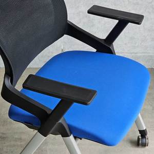 Contemporary Lift Office <b>Chair</b> with Mesh <b>Back</b> Green Cushion & Adjustable Height (GXVP68010) - Product Image 3