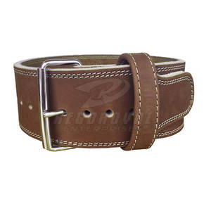 Cinturón de elevación de apoyo para atletas y levantadores Logotipo personalizado Cinturón de gimnasio de una sola punta Cinturón resistente - Product Image 3