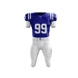 Uniforme de fútbol americano, alta calidad, precio barato, 100% poliéster, impresión por sublimación Digital - Product Image 5