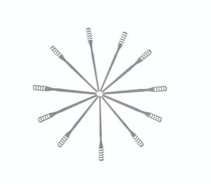 The Best Quality Wholesale <b>Product</b> Zebra <b>Plastic</b> Stirers - Product Image 3