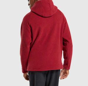 Sweat à capuche à manches longues en polaire de sport décontracté pour hommes Automne/Hiver Motif imprimé Grande taille Logo couleur personnalisé - Product Image 2