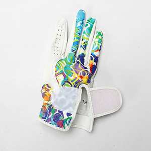 Gants de golf pour hommes, doux et respirants, en cuir d'agneau véritable avec poignées, accessoire de plein air, main gauche ou droite - Product Image 3