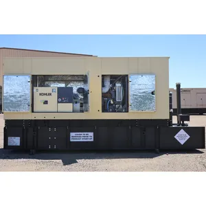 Generador Industrial Diésel Trifásico de 500kW, Salida 120/208V, Resistente a la Intemperie, Energía de Respaldo Comercial SAE - Product Image 3