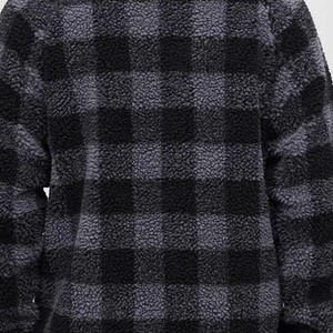 Chaqueta de Forro Polar Sherpa de Alta Calidad Hecha a Medida para Hombre, Nuevo Estilo, Cuello Alto, Poliéster, Piel Sintética, Chaqueta de Invierno - Product Image 6