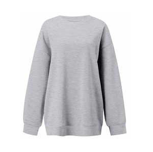 Sudaderas Unisex de Moda de Invierno, 100% Algodón, Felpa, Tinte Liso, Impresión de Logotipo Personalizado, Cuello Redondo, Talla Personalizada - Product Image 5