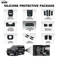 Kit d'organisation complet antidérapant en silicone pour console centrale et boîte de rangement, accessoires intérieurs pour Jetour G700 (vente en gros)