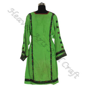 BDR075 Vintage fait à la main traditionnel Balochi robe Vintage bohème du fournisseur indien Vintage broderie à la main bohème - Product Image 6