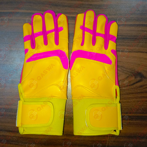 Guantes de Bateo Profesionales Personalizados 2026, Cuero Cabretta, OEM, Béisbol, Sóftbol, Cierre de Gancho y Bucle Ambidiestro, Logotipo del Equipo, Transpirables, para Adultos - Product Image 3