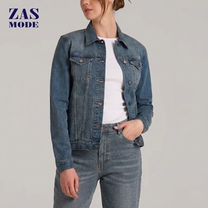 Nueva Llegada, Chaqueta Vaquera Casual para Mujer, Estilo Motociclista, Reversible, Sostenible, Moda de Invierno, Hecha en Bangladesh - Product Image 1