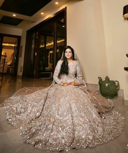 Vestido de novia con cuentas de cristal, BEAUTIFUL--FLOOR-LENGTH para boda, nuevo, 2021 - Product Image 5