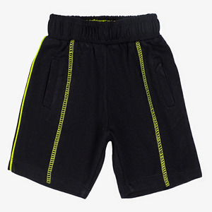 Unisex Casual High Quality <b>Sweat</b> <b>Shorts</b> Breathable Elastic Visible Overlock Stitching Solid Color Mid Waist Eco-Friendly for <b>Men</b> - Product Image 1