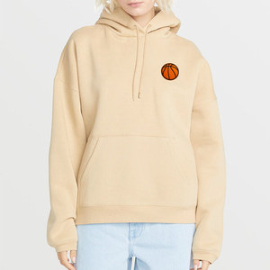 Sweats à capuche pour femmes Logo personnalisé Sweat à capuche coréen en coton Pull à manches longues Street Wear Vêtements pour femmes - Product Image 1