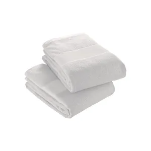 Telo Mare Personalizzato in Cotone con Banda Stampabile per Gadget Promozionali - Product Image 1