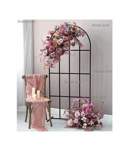 Toile de fond de couleur noir de fer de la plus haute qualité taille et forme personnalisées toile de fond de mariage du fabricant en Inde - Product Image 3