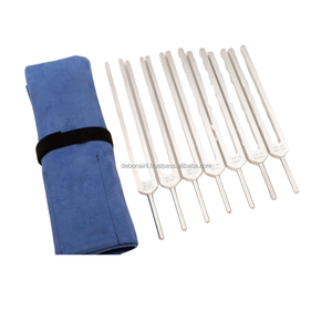 Juego de diapasones Solfeggio de 9 frecuencias (174Hz ,963Hz) para curación de Chakras y terapia de sonido herramientas de energía de aleación de aluminio de precisión - Product Image 3