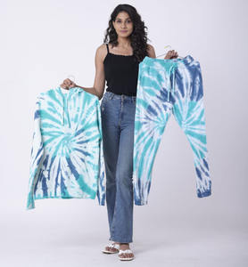 ชุดเดรสและชุดเลานจ์ของผู้หญิงที่กำลังอินเทรนด์สีสันสดใสมีตัวเลือก2 & 4ชิ้นที่หลากหลายพร้อมสไตล์เสื้อด้านบนกางเกงขาสั้นและชุดเดรส - Product Image 4