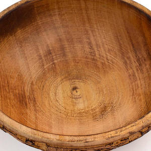 Approvisionnement d'usine Bol décoratif en bois Snack Bol de service Table basse Comptoir Clé Bol Vaisselle Accents Vaisselle Fourniture - Product Image 5