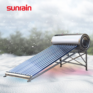 Sunrain SUS304ステンレス鋼耐腐食性高効率耐久性タンクホームホテル商業用ソーラー温水器 - Product Image 2