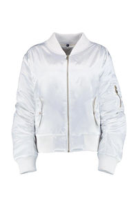 Blouson aviateur en toile pour femme fabriqué par des professionnels Doublure en coton respirante Logo personnalisé Haute qualité Coupe-vent d'hiver Automne - Product Image 2