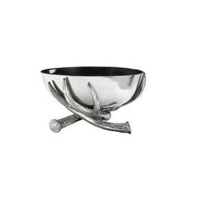 Bol de service à fruits au design moderne Bol de table décoratif pour ustensiles de cuisine Bol de service en métal au fini or au design martelé - Product Image 4