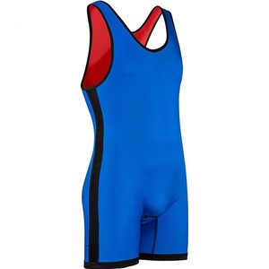 Singletes de Lucha Personalizados al por Mayor, Populares a Nivel Mundial, con Patrón Sublimado, Tallas Grandes, Ligeros, de Secado Rápido y Transpirables, de Poliéster - Product Image 2