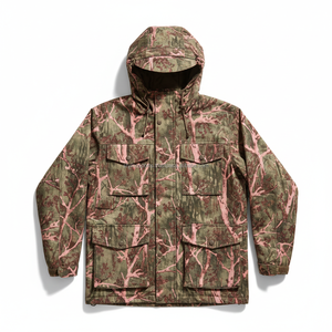 OEM Unisex Camouflage Tactical Hunting Winter Outdoor Hooded Softshell <b>Jacket</b> Windproof Waterproof High Quality Forest <b>Camo</b> - Product Image 1