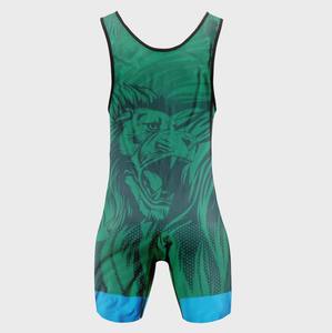 Vêtements de sport haut de gamme, design hydrodynamique, justaucorps d'entraînement de lutte, résistant aux déchirures, ajustement flexible pour la vitesse et l'agilité - Product Image 4