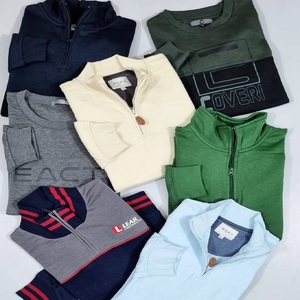 เสื้อสเวตเชิ้ตผู้ชายคอกลมแบบซิปครึ่งตัว คุณภาพพรีเมียม ขายดีสำหรับฤดูหนาว ขายส่งเสื้อผ้าฤดูหนาว สต็อกล็อตจากบังกลาเทศ - Product Image 6