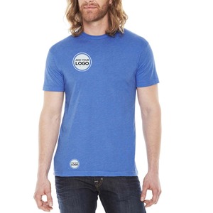 T-shirt unisexe Next Level Bella Canvas blanc tri-mélange bleu roi - Product Image 1