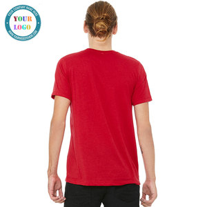 Camiseta de algodón 100% de alta calidad, Camiseta lisa de gran tamaño Unisex - Product Image 3