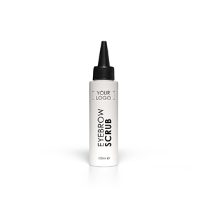 Gommage pour sourcils - Flacon de 50 ml - Noir ou blanc - OEM - Marque privée - Logo personnalisé - Lamination des sourcils - Vegan - Product Image 1