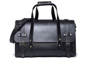 Sac de sport vintage unisexe en cuir véritable pleine fleur Bagages de cabine Carry Lite Holdall Sporty Travel Weekend Hook Loop - Product Image 2