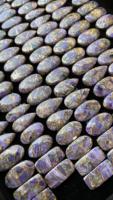 Charoïte de haute qualité, poids personnalisé, excellente étanchéité, prix compétitif, pierre naturelle polie pour la fabrication de bijoux