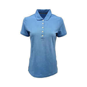 Polo de golf en gros, t-shirt de haute qualité en polyester et élasthanne, impression par sublimation, logo personnalisé, extensible dans 4 directions - Product Image 2