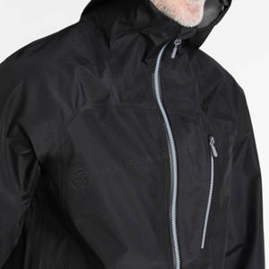 Veste d'hiver imperméable longue et légère avec capuche pour hommes, style High Street de haute qualité pour l'extérieur - Product Image 5