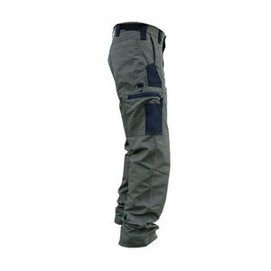 Vêtements de travail durables pour hommes, pantalons multi-poches, pantalons cargo haute visibilité, sécurité, haute visibilité, logo personnalisé, vêtements de travail OEM - Product Image 3